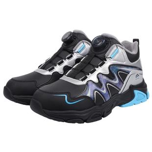 Dr.Kong江博士童鞋加绒保暖2025冬新款旋钮扣男女户外儿童运动鞋