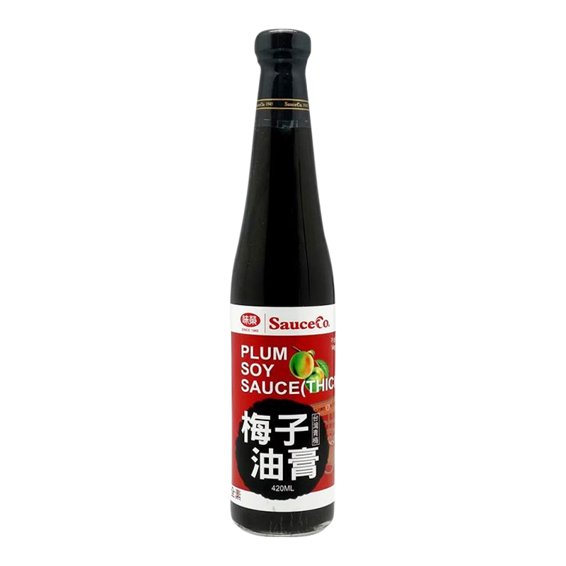 台湾味荣梅子油膏凉拌炒菜烹饪红烧拌饭面条调味汁蘸料纯素酱油膏