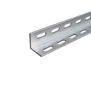 颂余 冲孔角钢万能角铁 镀锌单孔无孔双孔角铁角钢 承重货架支架