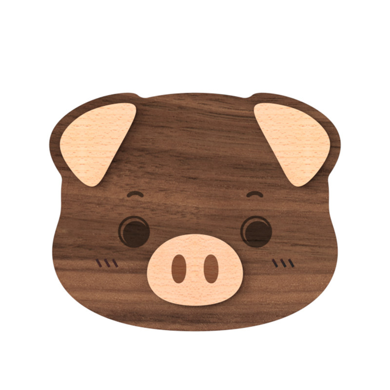 实木乳牙收纳盒牙齿纪念盒儿童女孩男孩宝宝换牙收藏盒装牙齿盒子