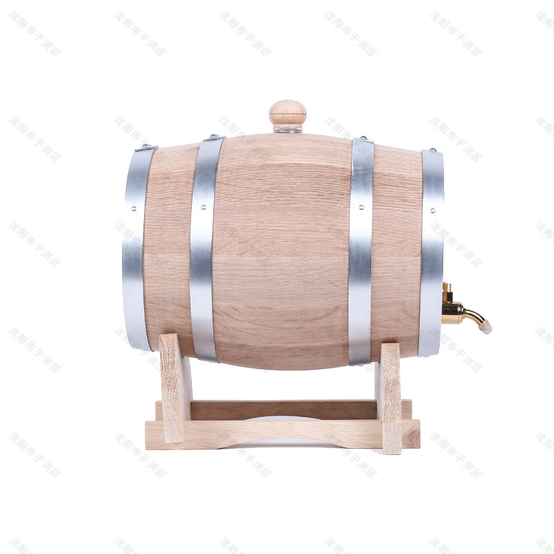 无漆橡木桶空桶 3L5L10L20L30L50L 无内胆木酒桶红酒葡萄酒实木桶