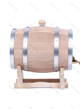 无漆橡木桶空桶 3L5L10L20L30L50L 无内胆木酒桶红酒葡萄酒实木桶