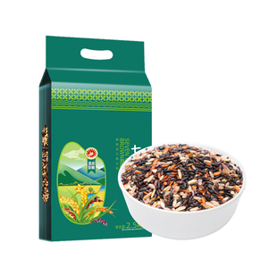 东北七色糙米新米粗粮组合五谷杂粮早餐主食代餐粥饭低脂黑米大米