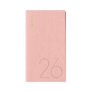 2026年日程本a6小号笔记本本子三天一页随身便携口袋型商务办公工作每日计划表大学生高效时间管理记事本定制