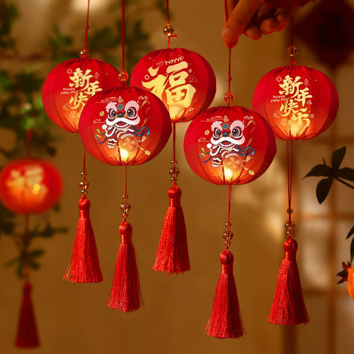2026马年新款灯笼春节新春场景布置过年挂饰氛围新年喜庆装饰用品