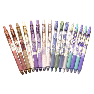 蓝黑笔医护专用墨蓝色中性笔护士专用按动水性笔笔芯蓝黑色医生用