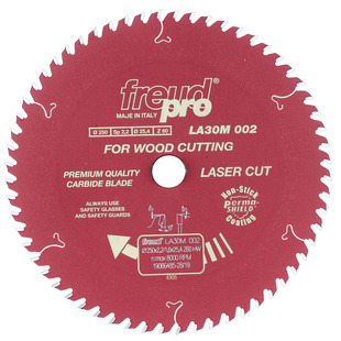 进口锐无敌FREUD切割片台锯专用超薄木工合金圆锯片7|8|9|10寸250
