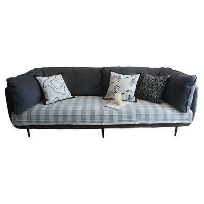 定制加厚沙发垫防滑日式编织粗布