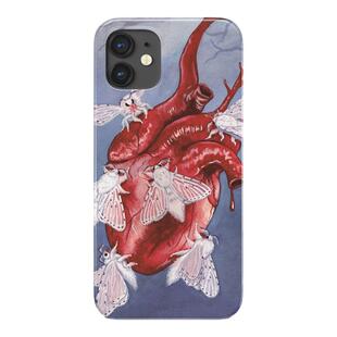 vintage暗黑亚文化复古插画心脏适用于IPhoneX/11/12/13pro/14/15/16菲林手机壳imd硅胶软壳小米华为