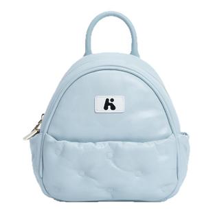 KARKKI/个奇小羊皮云朵双肩包通勤大容量斜挎单肩女包