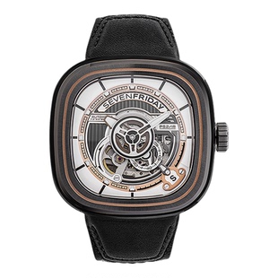 【新款上市】SEVENFRIDAY七个星期五机械男表皮带时尚腕表PS2/03