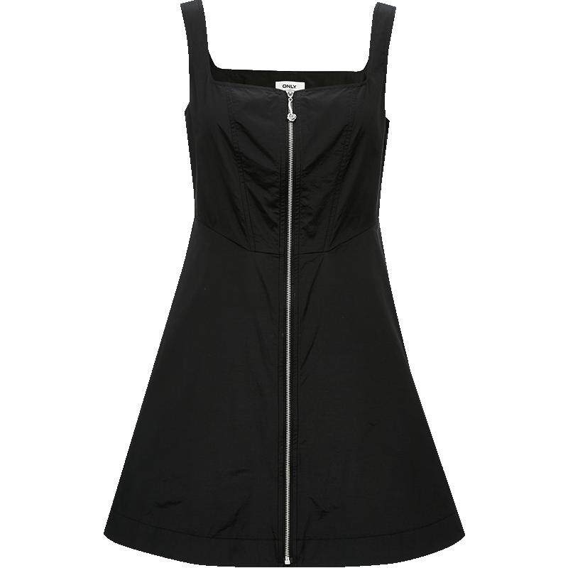 【ONLY奥莱】夏季时尚短款A字吊带连衣裙女