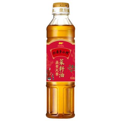 金龙鱼外婆乡小榨菜籽油400ml