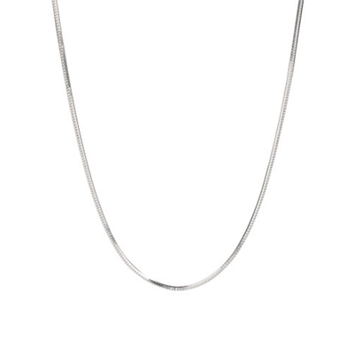 GuangYu925纯银项链男女细蛇骨链