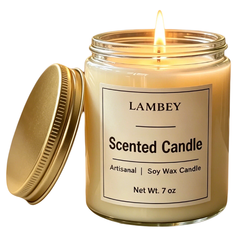 LAMBEY大豆香薰蜡烛安神助眠除味