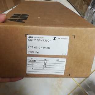 5STP38N4200 ABB 晶闸管 可控硅 工业电力备件