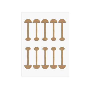 邦可慧小哑铃鼻翼贴鼻翼缩小贴鼻子下拉塑形鼻贴纸矫正宽鼻孔贴