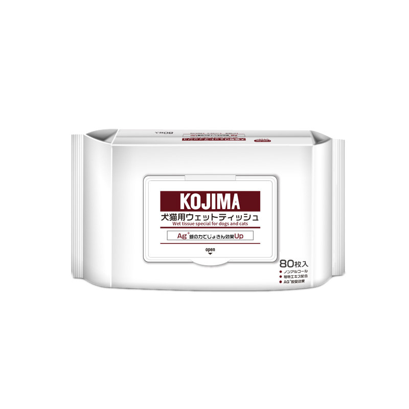 KOJIMA猫咪湿纸巾清洁宠物湿巾