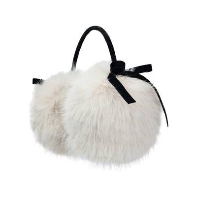 【所有姐姐的衣橱直播间】ELLE毛绒耳罩女冬保暖可爱护耳耳包耳捂