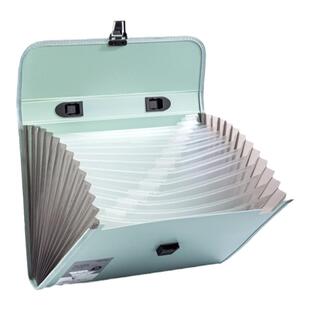 得力试卷收纳袋风琴文件夹插页透明a4文件袋试卷收纳整理神器卷子收纳袋小学生初中高中试卷分类大容量风琴包