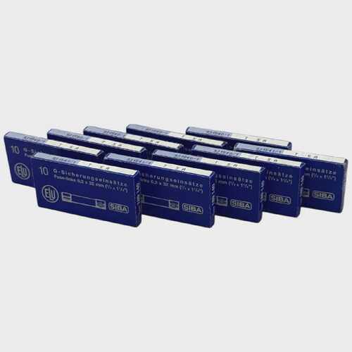 10 x SIBA GSicherungseinsatz 7006565 Fuselinks 63 x 32 mm 10