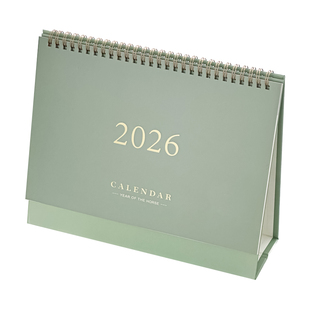 2026年新款简约台历高颜值日历办公室好物桌面摆件计划本备忘录