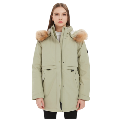 acome中长款女士极寒鹅绒服