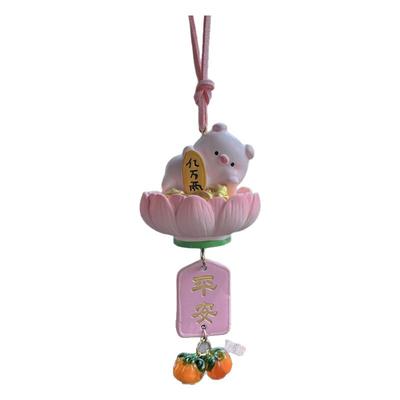 汽车挂件2025新款可爱小猪吊坠