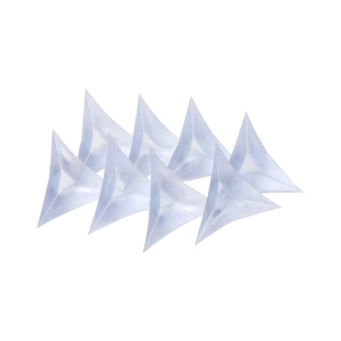 透明水晶衣柜防尘角衣橱柜抽屉角落家居柜死角防脏橡胶角粒防灰尘