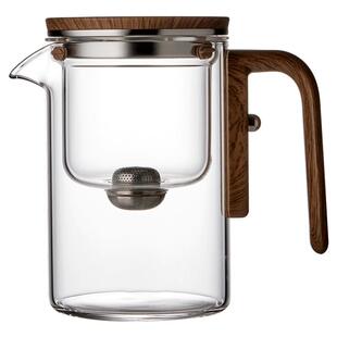 忆壶茶玻璃飘逸杯泡茶壶磁吸茶水分离一键过滤懒人泡茶耐高温茶具