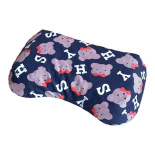 100%纯棉蝶形乳胶枕头套 58x35x55美容枕套 全棉榴莲女士护肩枕套