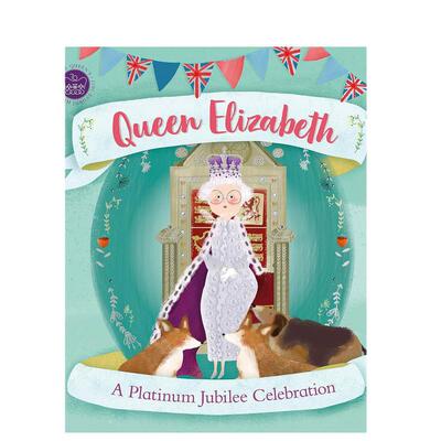 【预售】【DK】【历史上的伟大领袖】伊丽莎白女王:白金禧庆典英文儿童绘本人物传记进口原版外版书精装6岁-9岁【History's Great