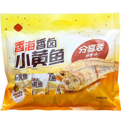 香海香卤小黄鱼仔宿舍皮卤味248g