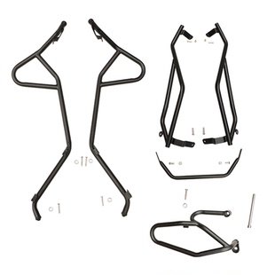 适用豪爵ADX125保险杠前后护杠防摔防撞保护杠HJ125T-58A排气护杠