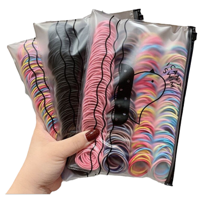 儿童头绳韩国发圈发饰女孩扎头发橡皮筋彩色小号发绳不伤发头饰品