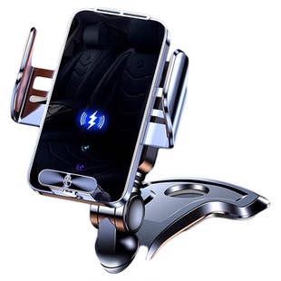 车载手机支架15W无线磁吸充电器汽车仪表台支架安卓通用手机座