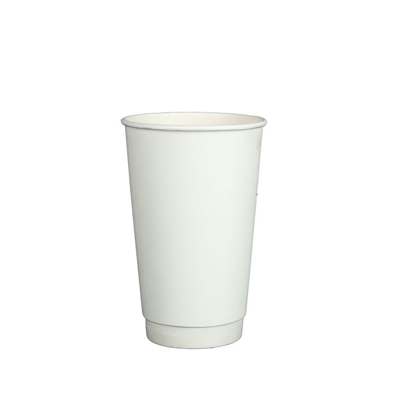加厚双层纸杯500m和700奶茶杯