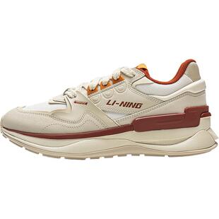 李宁001初心 V2丨休闲鞋男鞋2026马年新款复古阿甘鞋红色运动鞋子