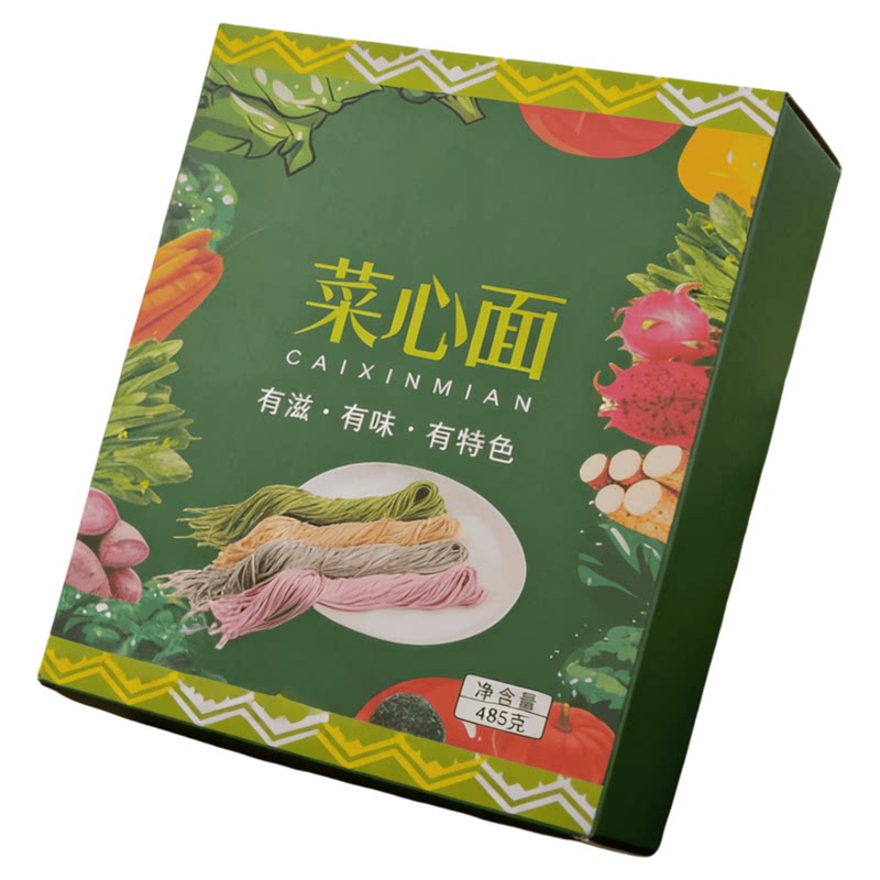 广东清远高山独立包装老人小孩宝宝早餐晚餐手工菜心水煮面条挂面