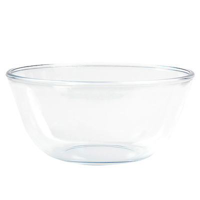 诺烘家玻璃揉面碗盆耐热高温家用烘焙揉和面打蛋沙拉碗加厚透明碗