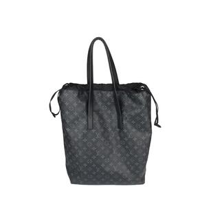 中古9新LV路易威登CABAS LIGHTECLIPSE黑花托特二手奢侈品包包