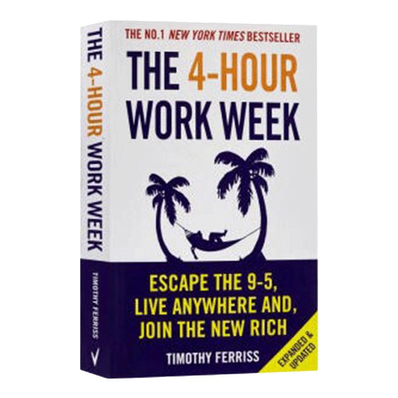 每周工作四小时英文原版 The 4 Hour Work Week英版蒂莫西费里斯 Timothy Ferriss巨人的工具Tools of Titans作者英语书籍