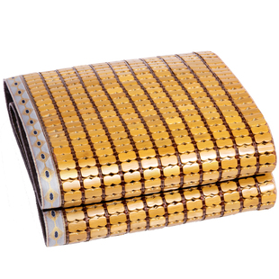 夏季麻将凉席竹席折叠家用1.5竹凉席学生宿舍单人麻将席竹块1.8米