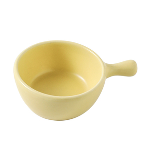 奶油色带柄蘸料碟可爱小碟调料调味酱油醋碟酱料碟沾水碟家用味碟