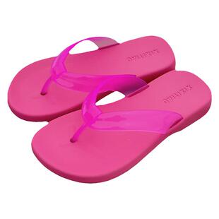 细细条 人字拖鞋女夏季外穿防臭网红果冻带夹脚平底沙滩凉拖ins潮