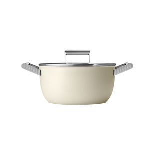 SMEG/斯麦格 CKFC2411燃气灶电磁炉通用炖汤不粘锅家用大容量炖锅