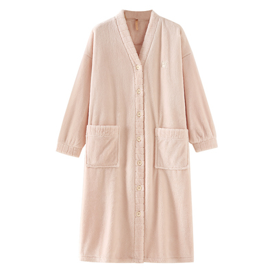 【商场同款】家乐芬法兰绒睡袍