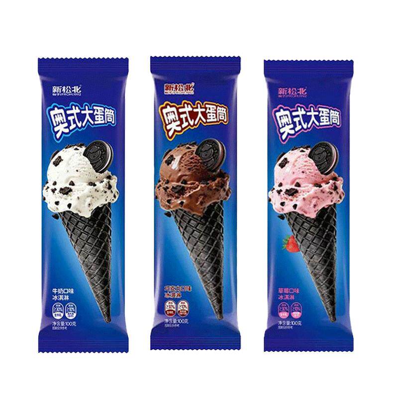 新松北奥式大蛋筒奥利奥冰淇淋