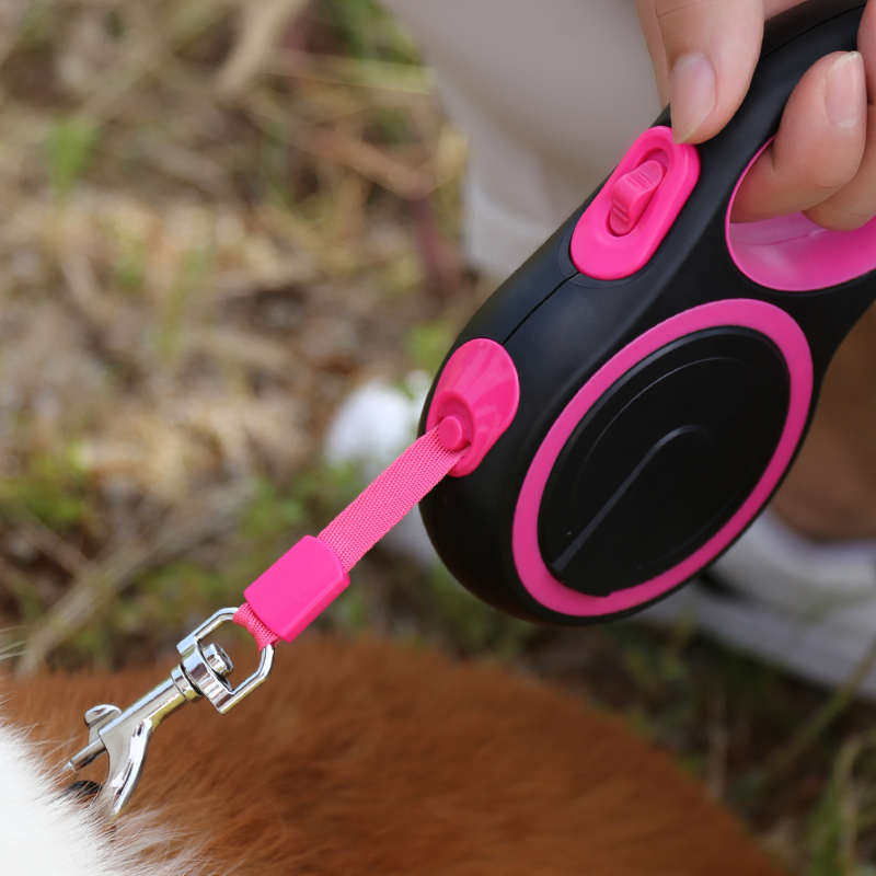 狗狗牵引绳自动伸缩宠物小型犬遛狗神器绳子泰迪柯基中型犬狗链子