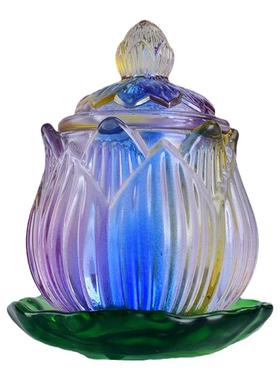 香炉果盘花瓶佛具用品大全仿琉璃